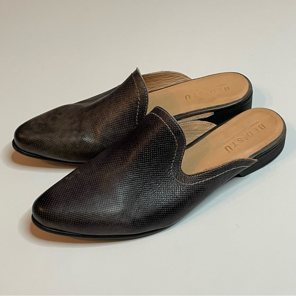 NWOT BED|STÜ Brenda Graphito Rustic Mule - Picture 5 of 8